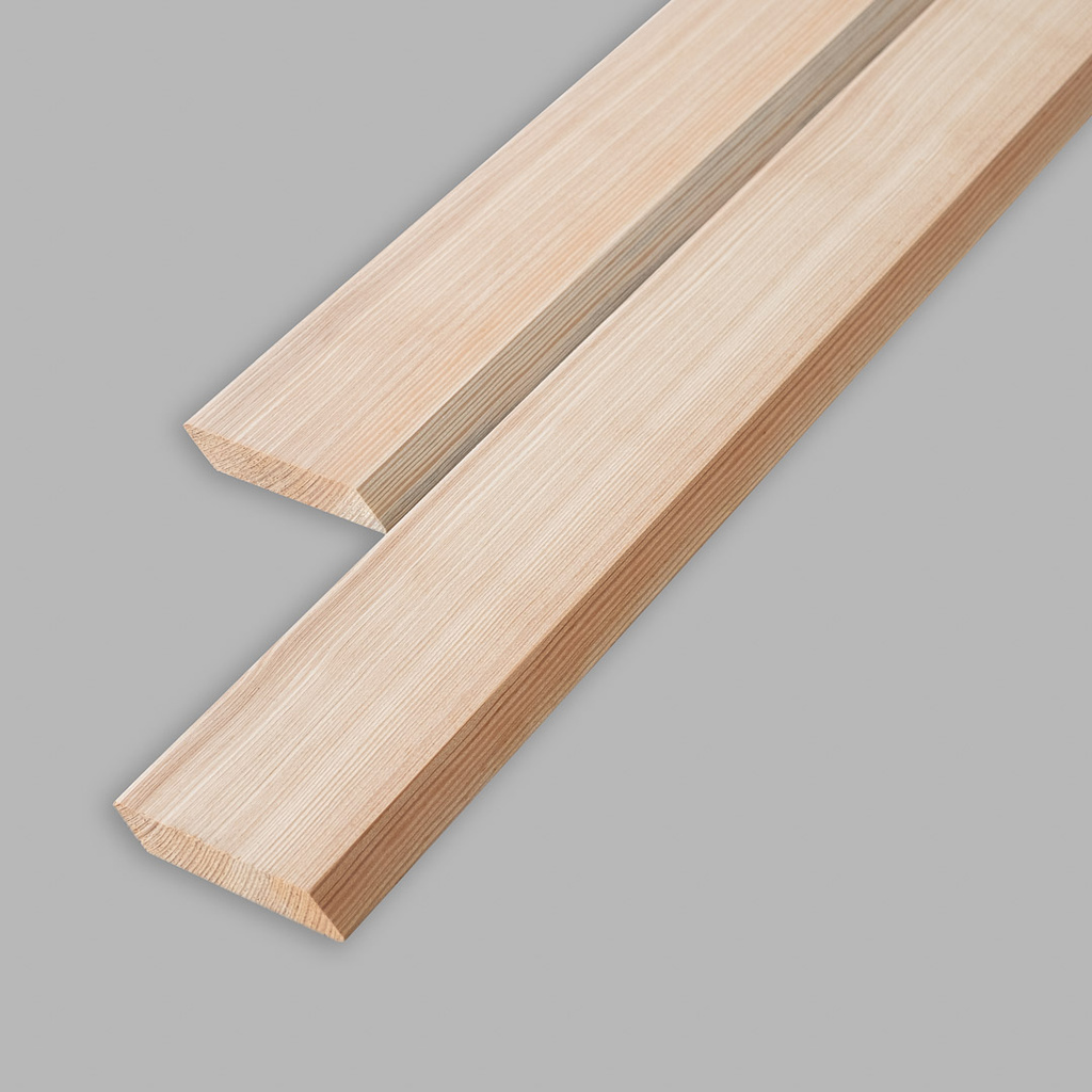 Fasádní Obklady Rhombus AB Modřín Evropský 19x96x3000 mm